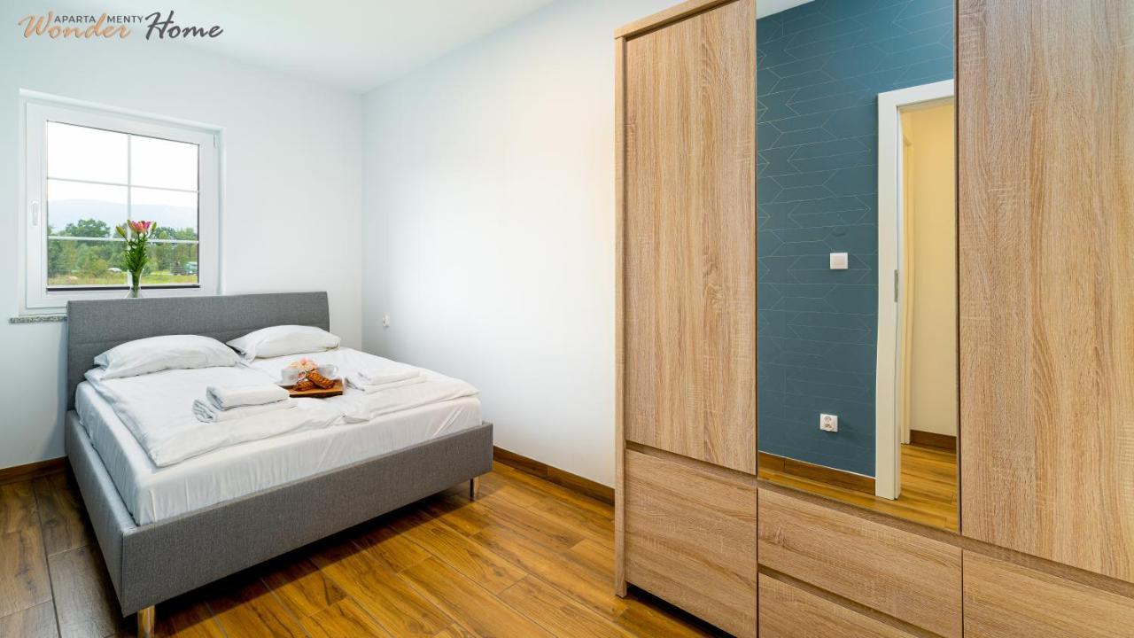 Wonder Home - Apartamenty Halo Karkonosze Z Ogrodem, Sezonowym Basenem, Placem Zabaw I Widokiem Na Sniezke - Zlokalizowane Blisko Karpacza ミスワコビツェ エクステリア 写真
